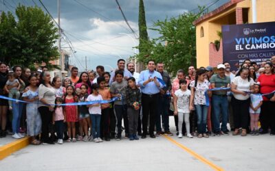 CALLE FRANCISCO MONTEJANO INAUGURADA POR SAMUEL HIDALGO