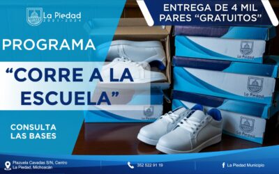 PROGRAMA “CORRE A LA ESCUELA” BENEFICIARÁ A MÁS DE 4 MIL ESTUDIANTES DE NIVEL PRIMARIA