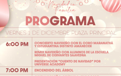 TE ESPERAMOS EN FAMILIA EN EL ENCENDIDO DE ÁRBOL 