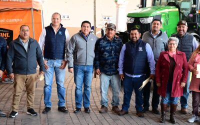 SE FAVORECE AL CAMPO PIEDADENSE CON IMPLEMENTOS