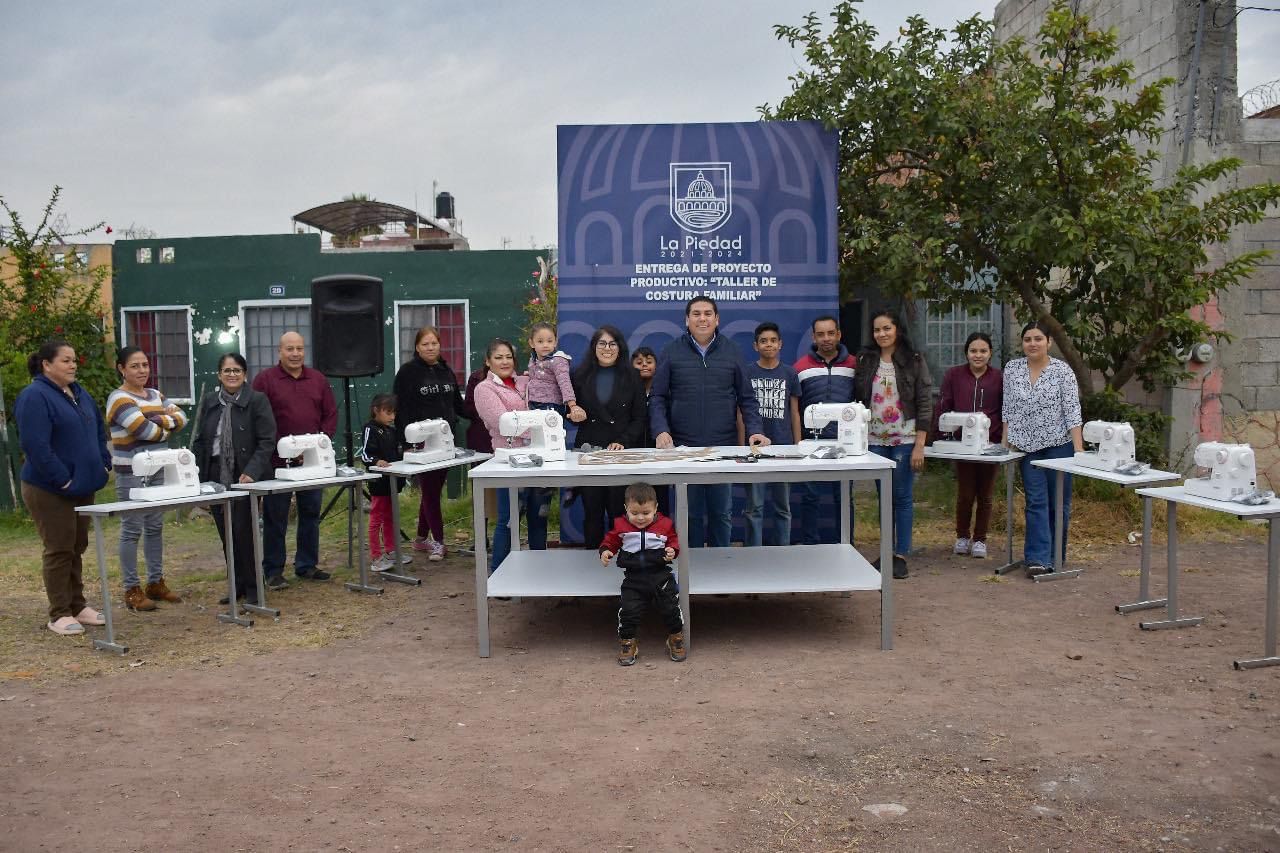 SE SIGUE APOYANDO A EMPRENDEDORAS CON PROYECTOS PRODUCTIVOS EN LA PIEDAD