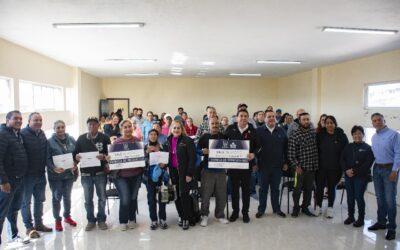 ENTREGAN MÁS MATERIALES CON EL PROGRAMA PARA TU HOGAR