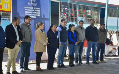 EN MATERIA DE INFRAESTRUCTURA SE SIGUE COLABORANDO CON EL SECTOR EDUCATIVO