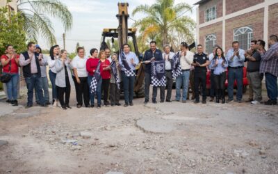 ARRANCAN OBRAS EN CALLES DE LA COLONIA JUÁREZ, CIUDAD DEL SOL Y NUEVO AMANECER