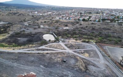 YA SE APRECIAN AVANCEN EN LA HABILITACIÓN DEL PARQUE METROPOLITANO