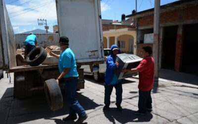 RECOLECTAN 48 TONELADAS DE CACHARROS DURANTE SEMANA CONTRA EL DENGUE