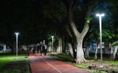 PARQUE MORELOS MÁS ILUMINADO