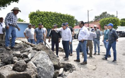 GOBIERNO MUNICIPAL ATIENDE A AFECTADOS POR LLUVIA