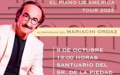 POR PRIMERA VEZ RAÚL DI BLASIO “EL PIANO DE AMÉRICA” EN LA PIEDAD