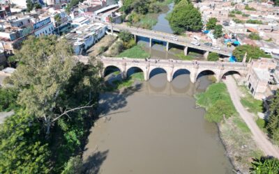 AVANCES EN LOS TRABAJOS DE LIMPIEZA DEL RÍO LERMA