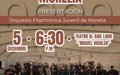 SE PRESENTA FILARMÓNICA JUVENIL DE MORELIA EN LA PIEDAD