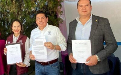 FIRMA ALCALDE DE LA PIEDAD ACUERDOS CON GOBIERNO ESTATAL