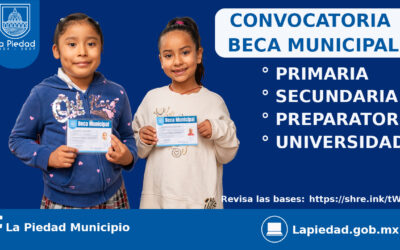 MÁS IMPULSO A LA EDUCACIÓN A TRAVÉS DE LAS BECAS MUNICIPALES: SAMUEL HIDALGO