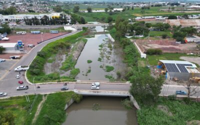 GOBIERNO DE LA PIEDAD CONTINUA CON LA LIMPIEZA DE UN TRAMO DEL RÍO LERMA