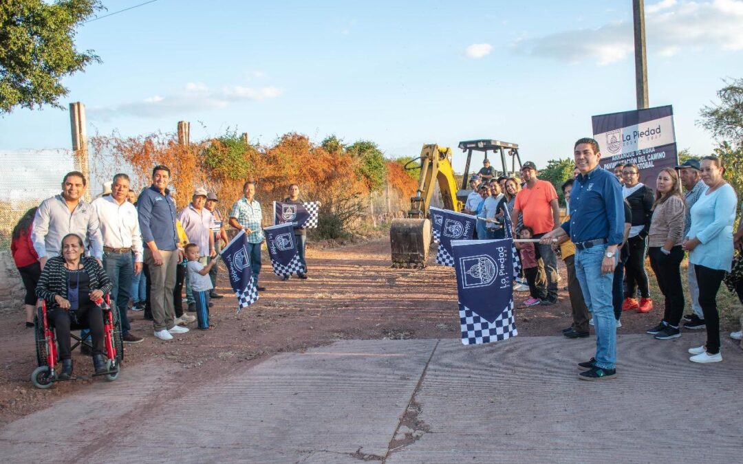 INICIA LA SEGUNDA ETAPA DEL CAMINO A LA COMUNIDAD DE SAN CRISTÓBAL EN LA PIEDAD