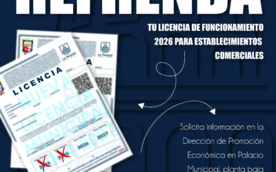 SE INVITA A COMERCIOS A RENOVAR SU LICENCIA DE COMERCIO