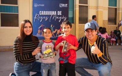 A TRAVÉS DEL DIF LLEGAN LOS REYES MAGOS A DISTINTAS COLONIAS Y COMUNIDADES DE LA PIEDAD