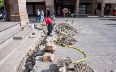 SAPAS REALIZA REHABILITACIÓN DE DRENAJE EN EL CENTRO HISTÓRICO DE LA PIEDAD