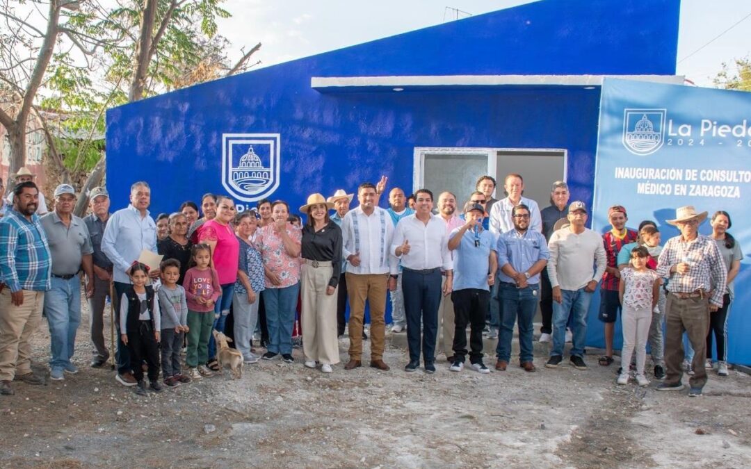 GOBIERNO DE LA PIEDAD INAUGURA CONSULTORIO MÉDICO EN LA COMUNIDAD DE ZARAGOZA