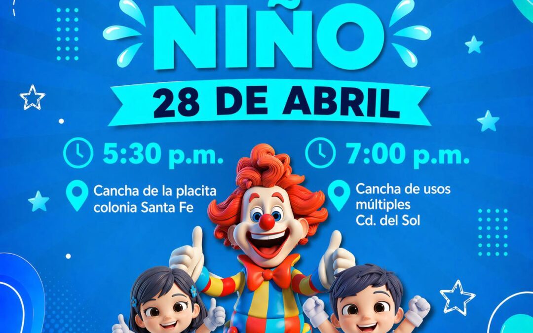 INVITA GOBIERNO DE LA PIEDAD AL FESTIVAL DEL DÍA DEL NIÑO