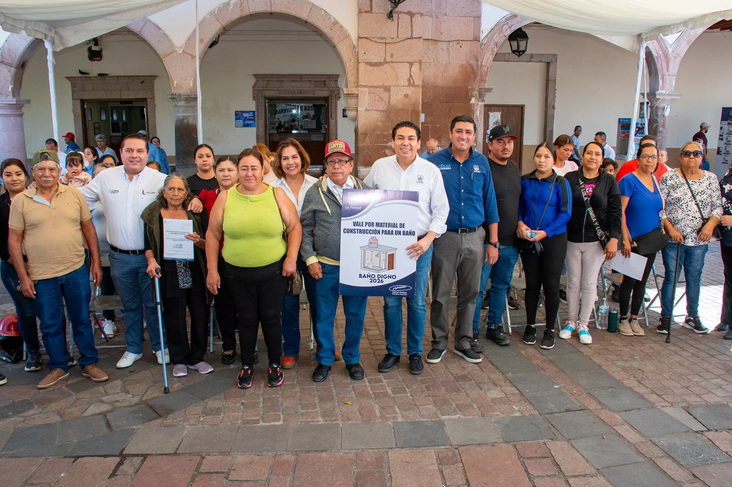 BENEFICIAN 125 HOGARES CON PROGRAMA “BAÑO DIGNO”