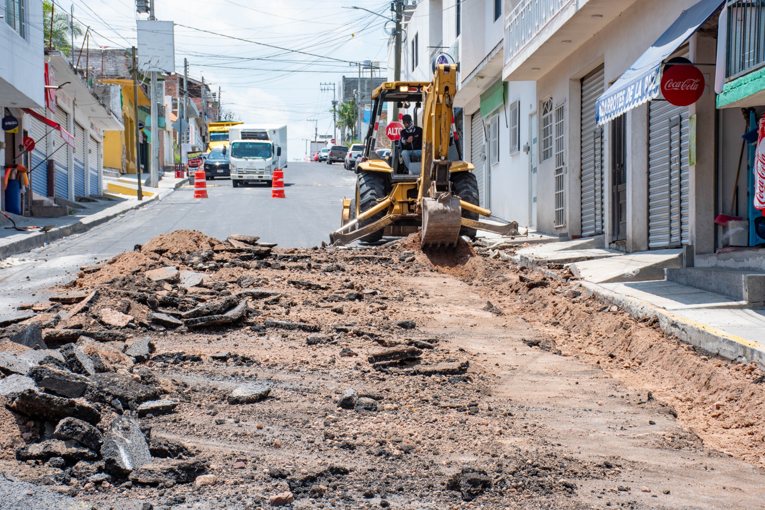HAY AVANCES EN LOS TRABAJOS DE REHABILITACIÓN DE LA SÓSTENES ROCHA