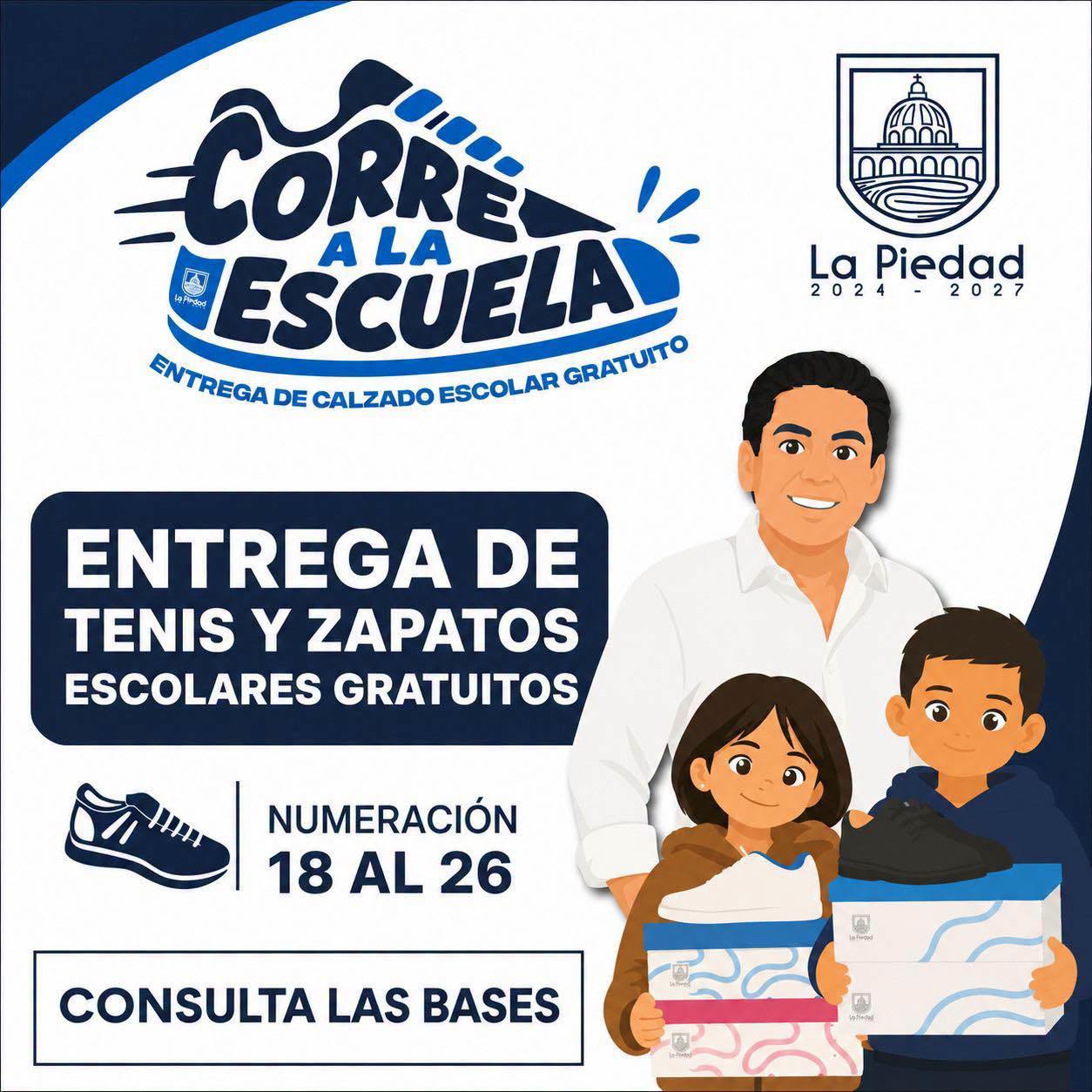 ARRANCA PROGRAMA “CORRE A LA ESCUELA” DEL GOBIERNO DE LA PIEDAD