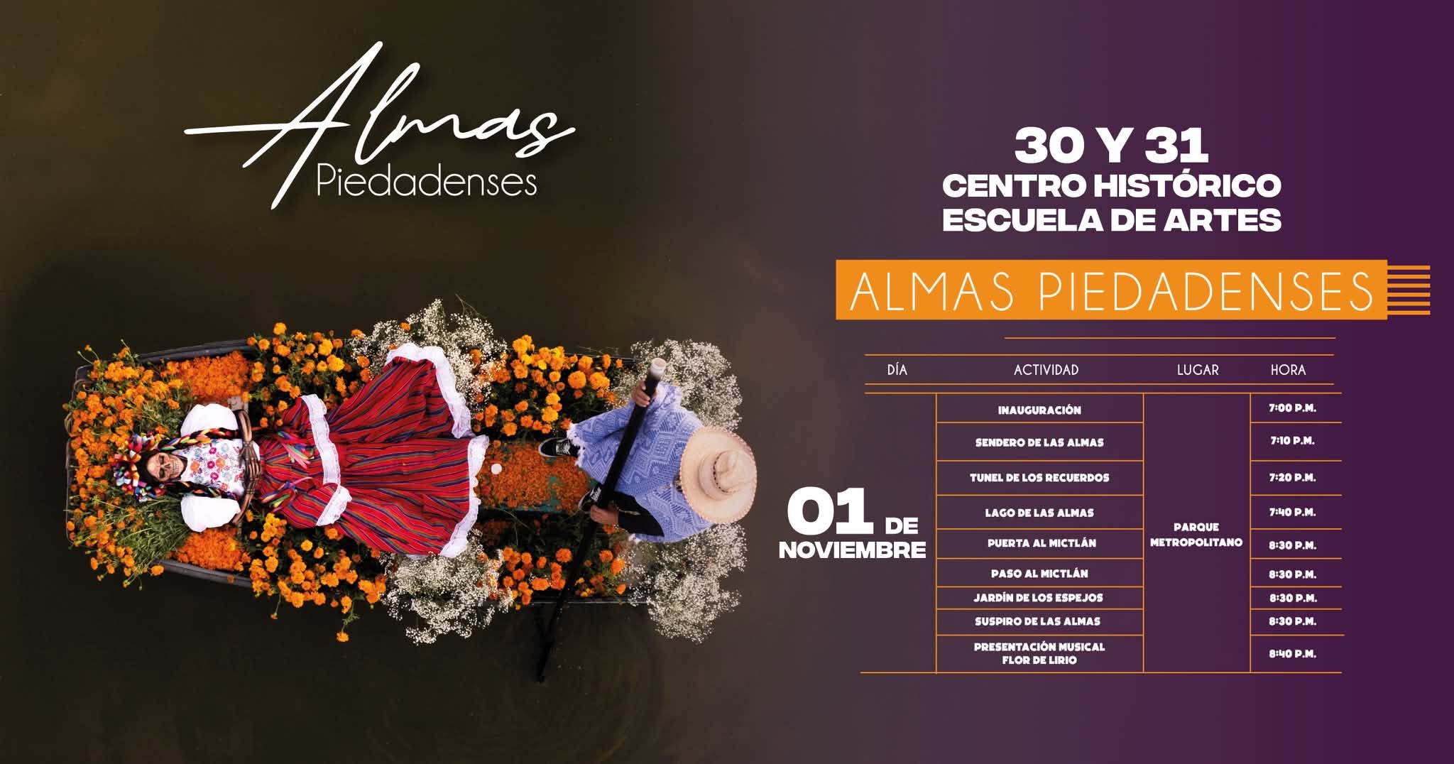 GOBIERNO MUNICIPAL DE LA PIEDAD INVITA A LA SEXTA EDICIÓN DE ALMAS PIEDADENSES